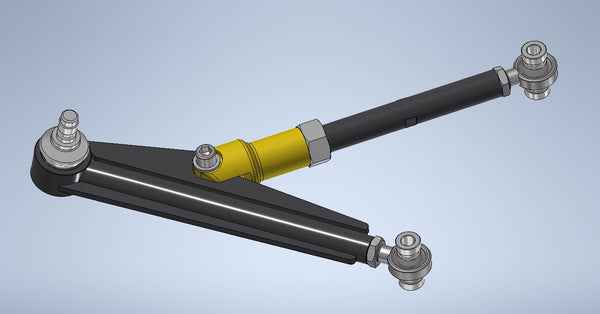 DNA Racing front adjustable suspension arms kit 2014-2019 Fiesta ST