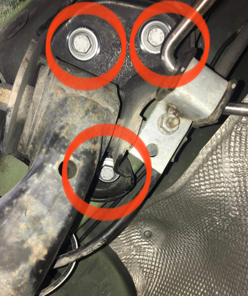 SEP Rear Axle Beam Centering Kit 2014-2019 Fiesta ST