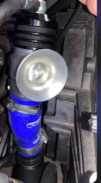 whoosh motorsports symposer port silicone hose 2014+ Fiesta ST