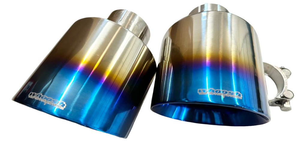whoosh motorsports Titanium clamp-on exhaust tips  2022-2025 Elantra N