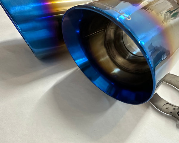 whoosh motorsports Titanium clamp-on exhaust tips  2022-2025 Elantra N