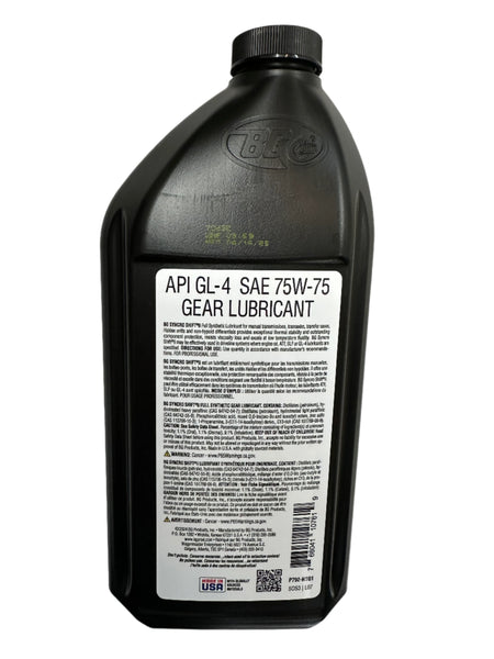 BG Syncro Shift II Synthetic Gear Lubricant - 2014+ Fiesta ST / 2013+ Focus ST transmission oil service kit