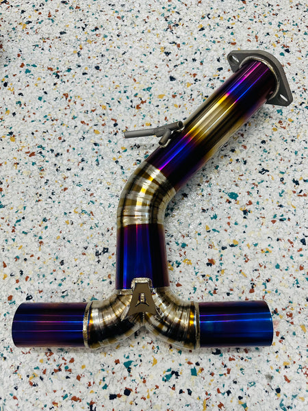 whoosh motorsports Titanium Axle Back Exhaust Kit  2022-2025 Elantra N