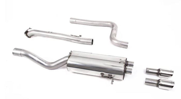 Milltek US Spec Race cat back exhaust system (non-resonated)  *2 tip styles available!*