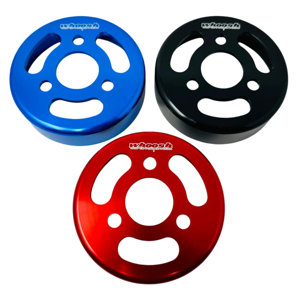 whoosh motorsports overdriven lightweight water pump pulley Focus ST/RS