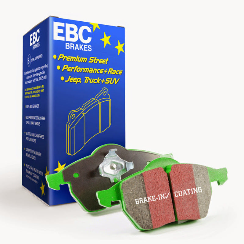 EBC 2014+ Ford Fiesta 1.6 Turbo ST Greenstuff Front & Rear Brake Pads *FREE SHIPPING*