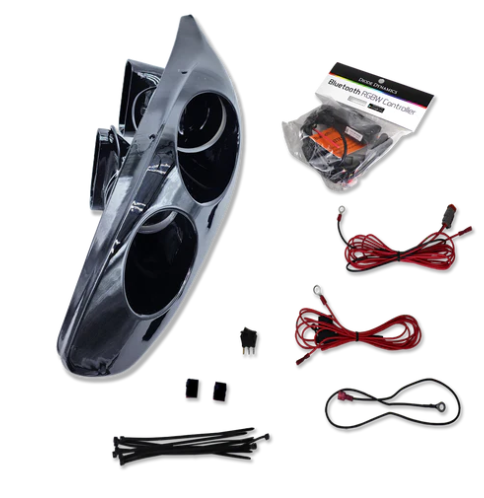 Velossa Tech Headlight Ram Air Intake Snorkel 2014-2019 Fiesta ST