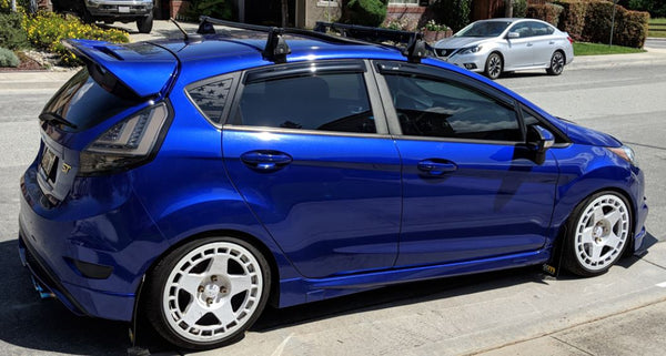 AVS Ventvisor Kit Outside Mount SMOKE color 2014-2019 Fiesta ST