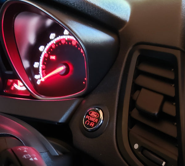 Ford Power Ignition Start Button Ford Fiesta ST (RED Light)