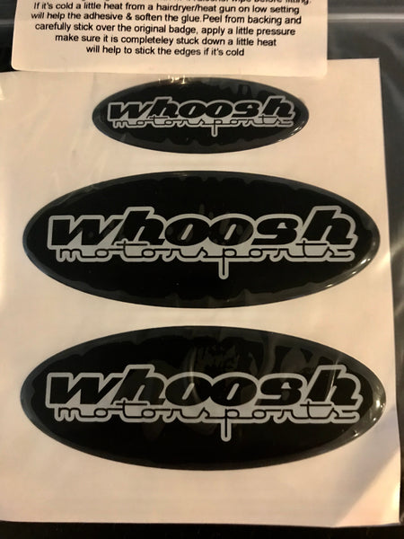 Gel Badge Kit F&R Emblems + Steering wheel 2014-2019 Fiesta ST *3 Piece & 7 Piece kits*