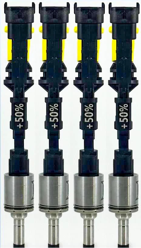 Xtreme-DI 50% Increased Flow Double Sealed Injectors (set of 4) 2014-2019 Fiesta ST *FREE SHIPPING*