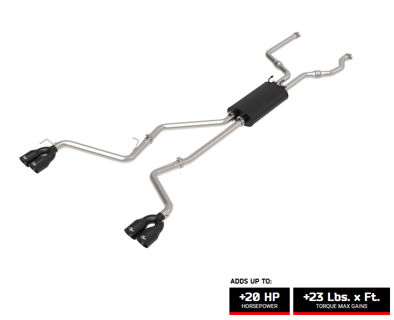 aFe MACH Force-Xp Cat-Back Exhaust System  2020+ Explorer ST