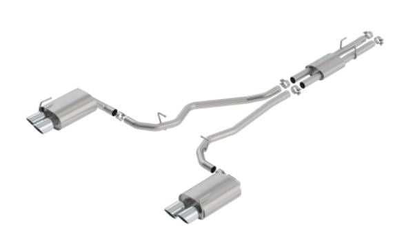 Borla 2.25" ATAK Exhaust - Chrome Tips 2020+ Explorer ST *FREE SHIPPING*