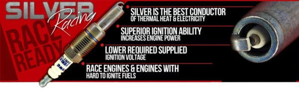 Brisk Silver Racing Spark Plug Set (4 pcs) 2014-2019 Fiesta ST *FREE SHIPPING*