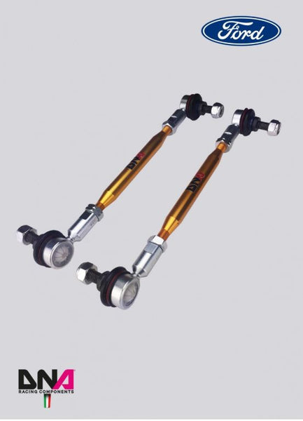 DNA Racing Pro Street adj sway bar tie rods on uniball kit 2014-2019 Fiesta ST
