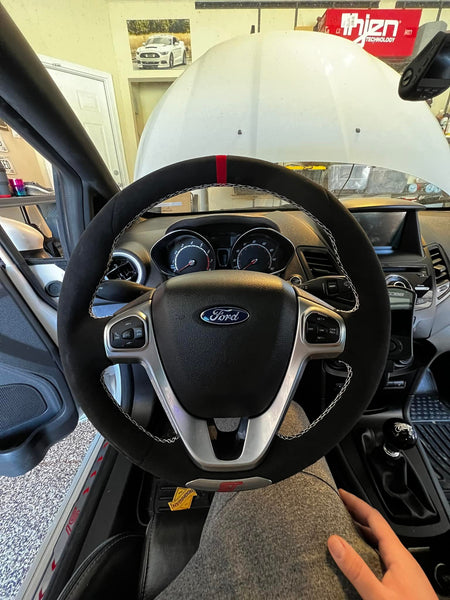whoosh motorsports upgraded steering wheel 2014-2019 Fiesta ST