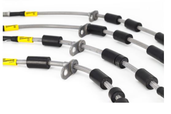 Goodridge G-Stop stainless steel braided brake line kit 2014-2019 Fiesta ST