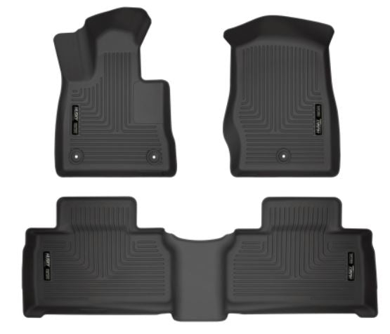 Husky Liners Weatherbeater Black Front & 2nd Seat Floor Liners 2020+ Explorer ST
