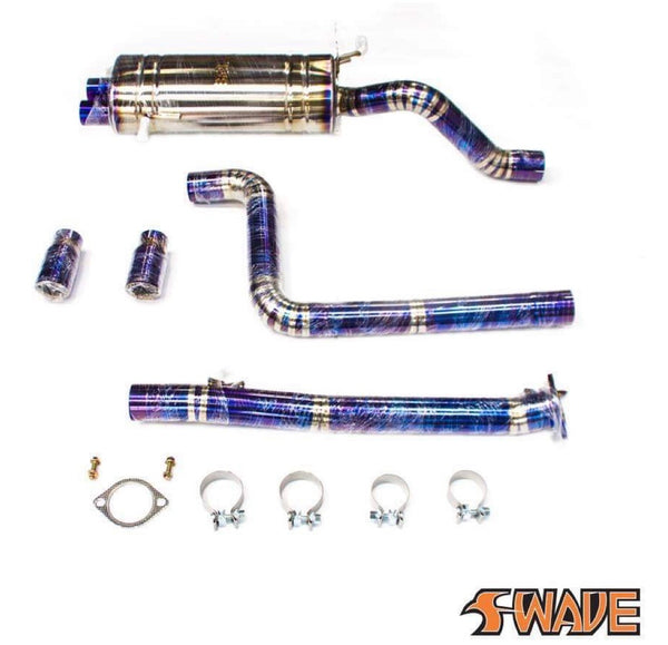 Swave and Summit GT full titanium exhaust system- 2014-2019 Fiesta ST