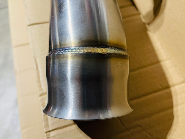 whoosh motorsports 3" performance downpipe 2016+ Focus RS *FREE SHIPPING*