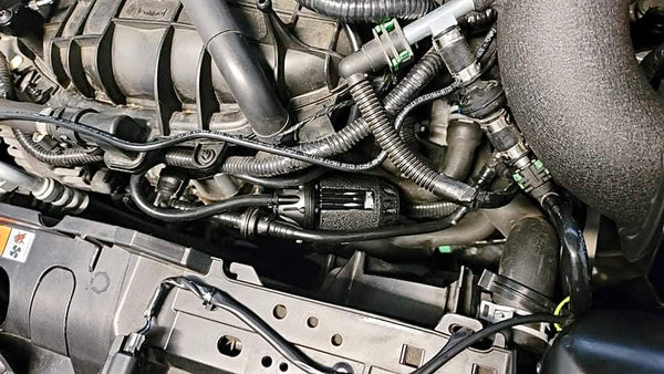 Symposer-Port HKS SQV "Black Edition" Blow off Valve kit 2014+ Fiesta ST