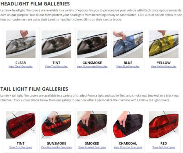 LAMIN-X Tail Light cover set 2020-2024 Explorer ST *FREE SHIPPING*