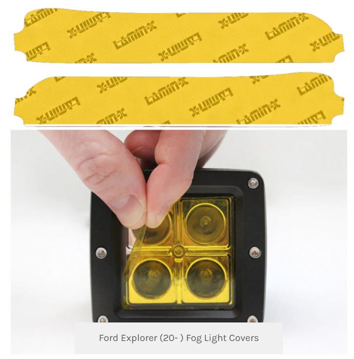 LAMIN-X fog light covers 2020-2024 Explorer ST *FREE SHIPPING*