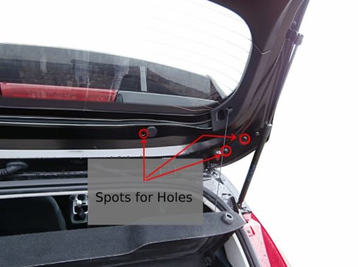 Maxton Design RS Style rear spoiler 2014-2019 Fiesta ST