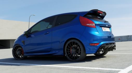 Maxton Design rear spoiler extension 2014-2019 Fiesta ST