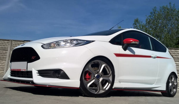 Maxton Design Front Splitter "for 1552 cup spoilers" 2014-2019 Fiesta ST