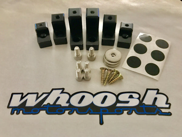 2014+ Fiesta ST whoosh brand WING RISER KIT *FREE SHIPPING*