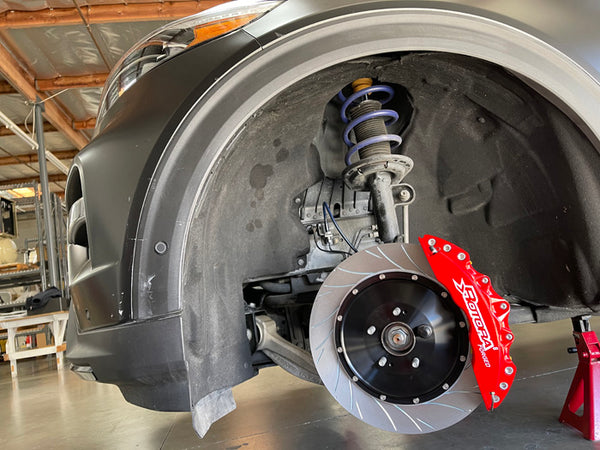 Rotora Street Challenge Front & Rear Brake System for 2020+ Explorer ST