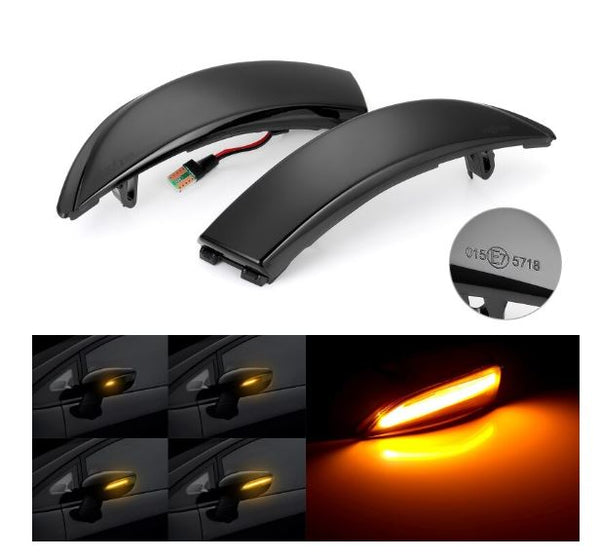 iSincer Side Mirror Turn Signal Dynamic LED Lights 2014-2019 Fiesta ST * 2 colors available*