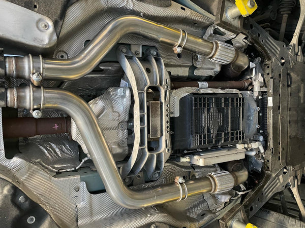 SPD Performance 3" - 304SS Catted Downpipes with 3" mid pipes 2020+ Explorer ST *FREE SHIPPING*