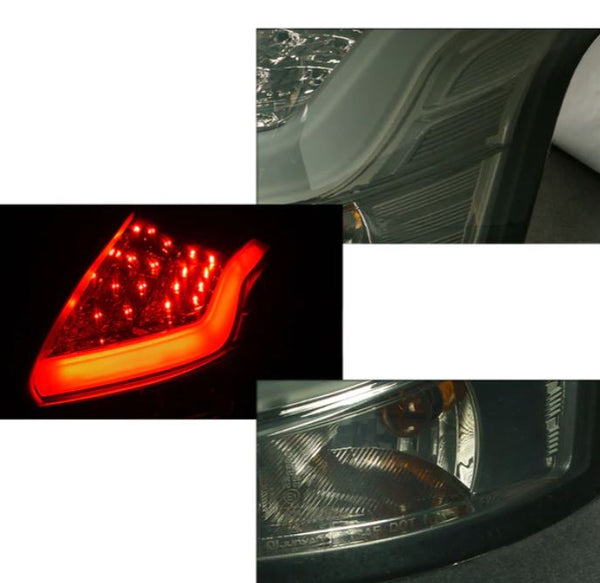 Spec-D LED Tail Lights Ford Focus Pre-Facelift 2013-2014