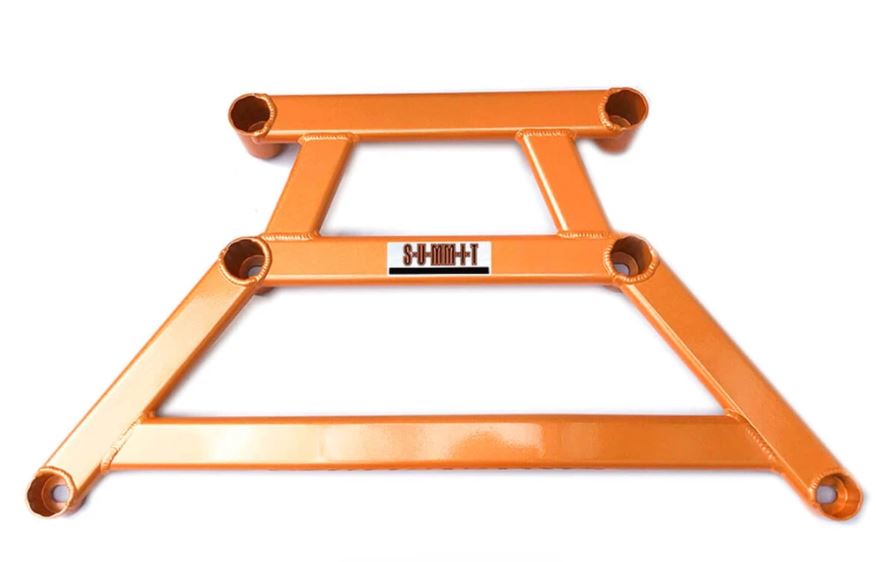 Swave and Summit Exhaust Tunnel Chassis 6 Point Brace - 2014-2019 Fiesta ST