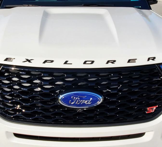 UPR 2020+ Ford Explorer ST Hood Badge Lettering *FREE SHIPPING*