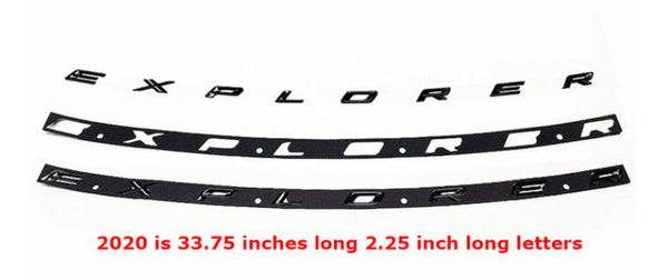 UPR 2020+ Ford Explorer ST Hood Badge Lettering *FREE SHIPPING*