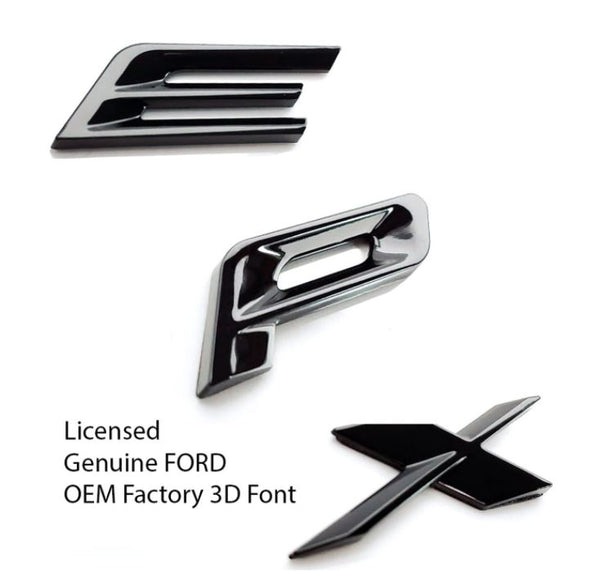 UPR 2020+ Ford Explorer ST Hood Badge Lettering *FREE SHIPPING*
