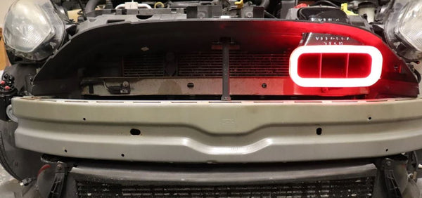 Velossa Tech BIG MOUTH "LIT KIT" RAM AIR INTAKE Flare and Controller ONLY  2014+ Fiesta ST