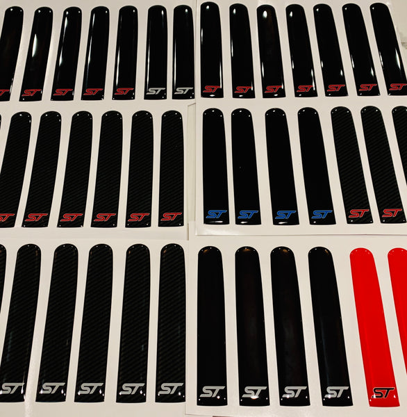 2014-2019 Fiesta handbrake decorative gel cover with ST logo