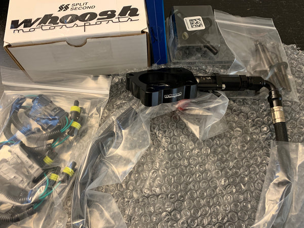whoosh motorsports Single Port Auxiliary Fuel kit 2014-2019 Fiesta ST *FREE SHIPPING*