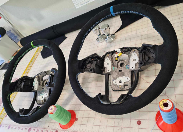whoosh motorsports upgraded steering wheel 2014-2019 Fiesta ST