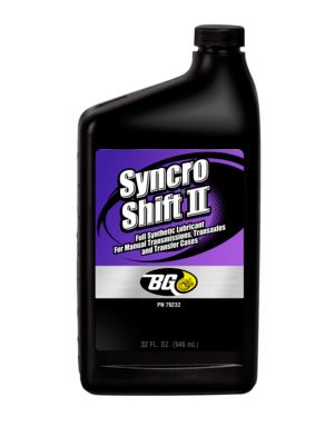 BG Syncro Shift II Synthetic Gear Lubricant - 2014+ Fiesta ST / 2013+ Focus ST transmission oil service kit