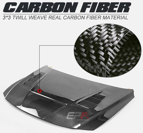 EPR Carbon Fiber TYPE-V Vented Hood 2022-2026 Hyundai Elantra N