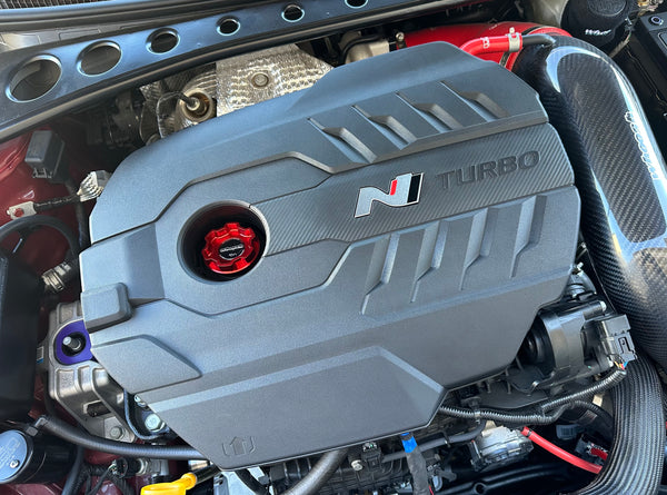 whoosh motorsports Billet Oil Filler Cap - Fits Hyundai N Vehicles