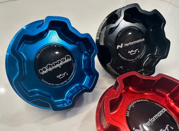 whoosh motorsports Billet Oil Filler Cap - Fits Hyundai N Vehicles