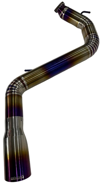 whoosh motorsports 4" Titanium Single Exit RACE Exhaust Kit  2022-2026 Elantra N