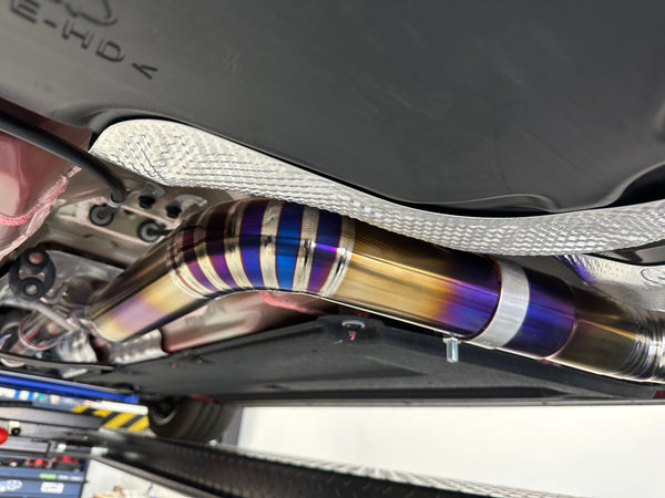 whoosh motorsports Titanium Mid Pipe Kit  2022-2025 Elantra N