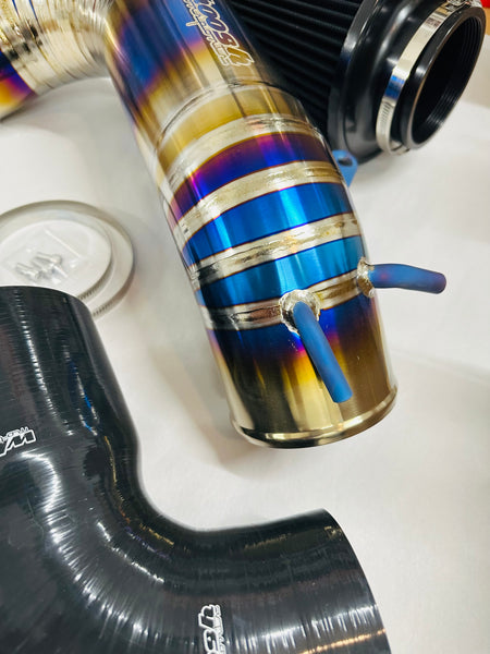 whoosh motorsports 4" Titanium Intake Kit  2021-2023 Kona N / 2019-2022 Veloster N